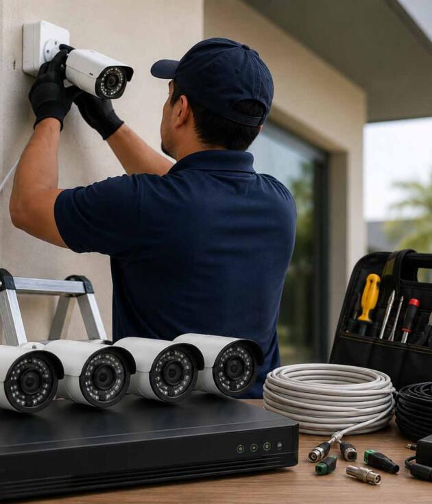 Instalación Profesional CCTV – Hasta 4 Cámaras
